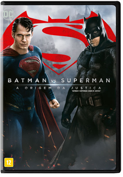 DVD Batman vs. Superman - A origem da justiça