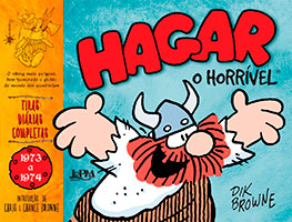 Hagar, O Horrível - Tiras diárias completas # 1 (1973-1974)