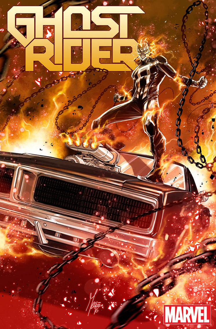 All-New Ghost Rider # 1, arte de Marco Checchetto