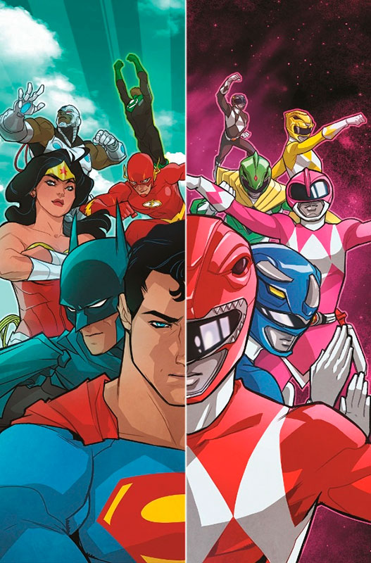  Justice League / Mighty Morphin Power Rangers