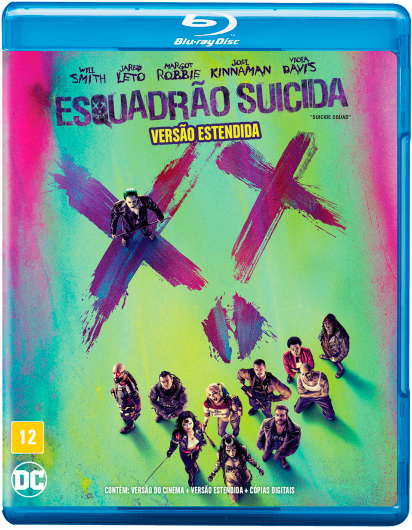 Blu-ray Esquadrão Suicida