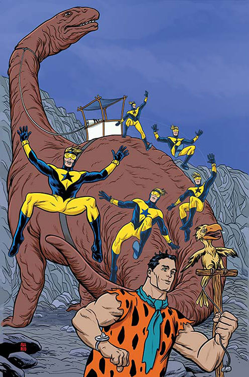 Booster Gold & The Flintstones Annual # 1