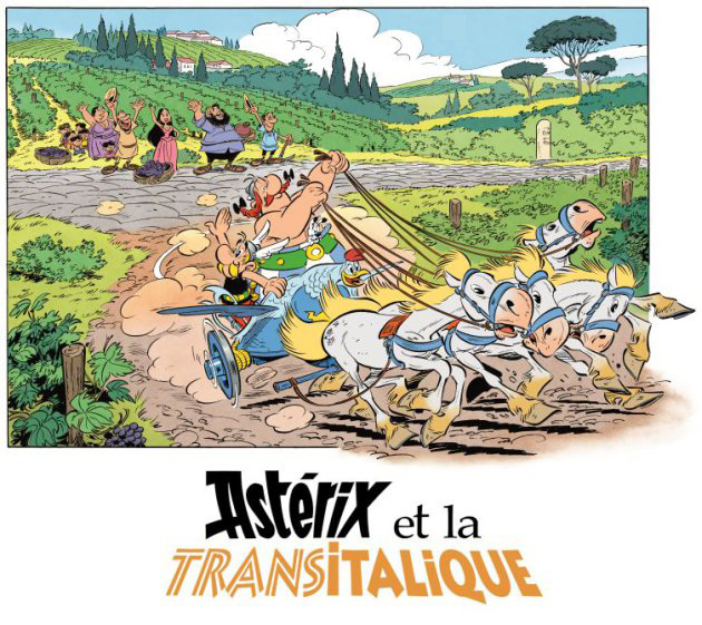 Cena de Astérix et la Transitalique