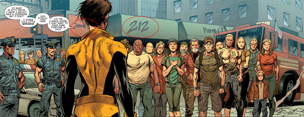 Quadro de X-Men Gold # 1