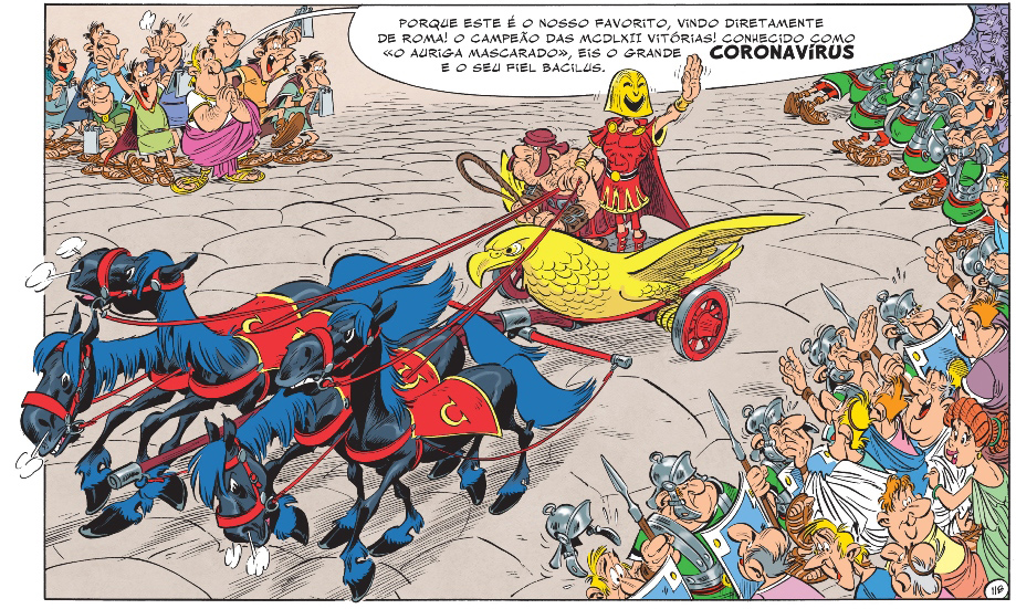 Asterix e Coronavírus
