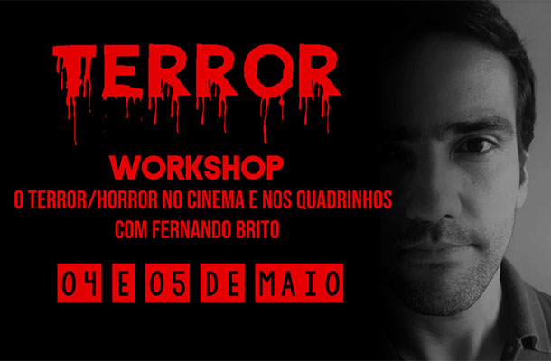 Workshop sobre Terror nos quadrinhos e cinema