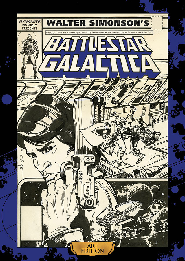 Battlestar Galactica, arte de Walt Simonson