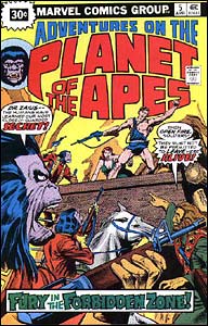 Adventures on the Planet of the Apes, também da Marvel
