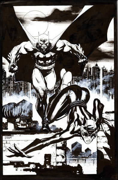 Batman, arte de Jim Lee