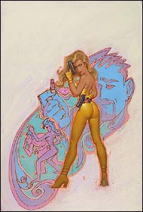 Arte de Joe Chiodo para Codename: Knockout