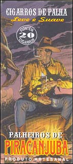 Tex, na capa do igarros de palha, Palheiros de Piracanjuba
