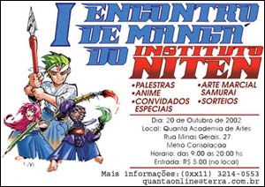 Mangas e Animês de Samurais - Instituto Niten