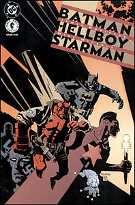 Capa americana de Batman, Hellboy & Starman #1