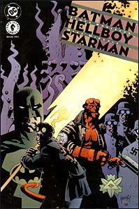 Capa Americana de Batman, Hellboy e Starman #2