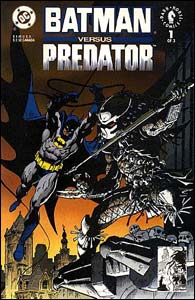 Batman Versus Predador#1, arte de Chris Warner
