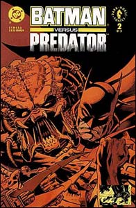Batman Versus Predador#2, arte de Chris Warner