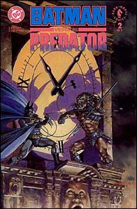Batman Vs. Predador #2, arte the Arthur Suydam