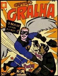 O Capitão Gralha, herói nacional da década de 40
