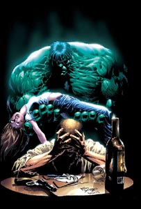 Hulk, de Mike Deodato, cores de Hermes T.