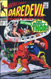 Daredevil #30, arte de Gene Colan