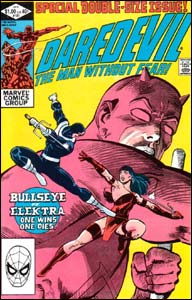 Daredevil #181, onde Frank Miller mata Elektra