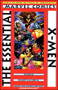 Capa americana de Essential X-Men