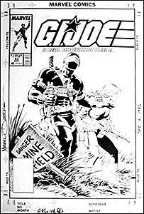 G.I. Joe #63, arte de Mike Zeck