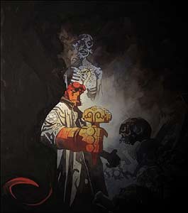 Hellboy: Bone of Giants, a mais recente parceria entre Chris Golden e Mike Mignola