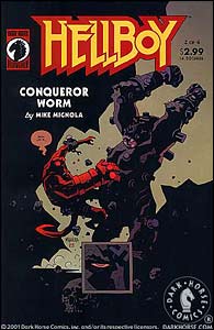 Capa de Hellboy: Conqueror Worm #2