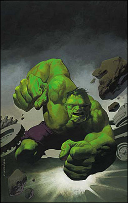 Hulk, arte de Kevin Nowlan