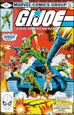 G. I. Joe #1, publicado pela Marvel na década de 90