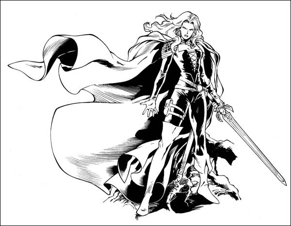 Arte de Ivan Reis e Marcelo Campos para Lady Death