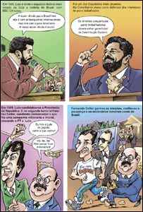 Página de Lula - História de um vencedor