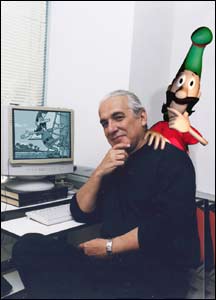 Laílson Cavalcanti e o personagem Vasco