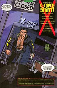 Wolverine na revista X-Force