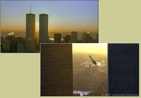 World Trade Center, em cenas do filme Spider-Man