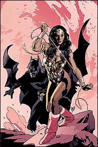 Wonder Woman #166, capa de Adam Hugues