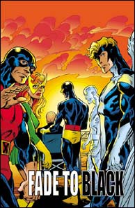 Arte de capa de X-Men: The Hidden Years #22, último número da série