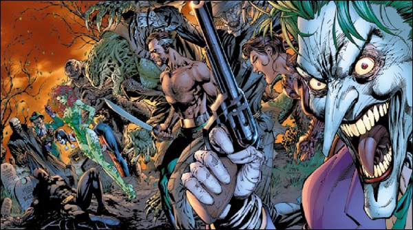 Capa de Batman #619, com os vilões