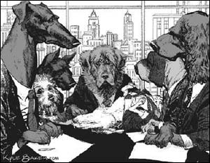 Ilustração de Cães