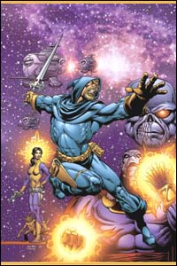 Capa de Dreadstar da Dynamic Forces