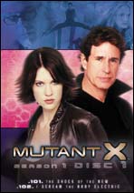 Mutant X, DVD do primeiro disco, da primeira temporada