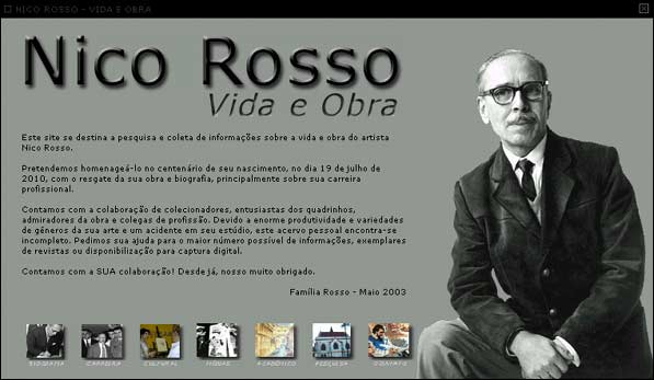 Site de Nico Rosso