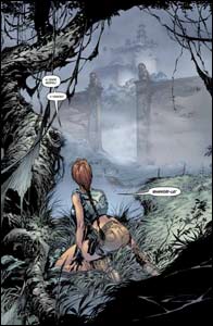 Página de Tomb Raider em Busca de Shangri-la
