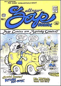 Capa americana de All New Zap Comix