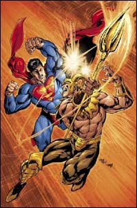 Action Comics, com arte de Ivan Reis e Marcelo Campos