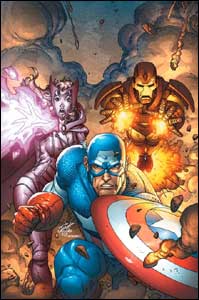 Avengers #72, arte de Scott Kollins