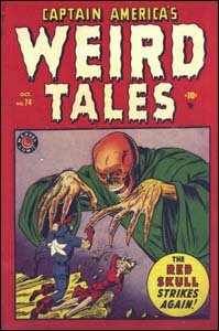 Captain America's Weird Tales #74 - O Sentinela da Liberdade enfrenta o Caveira Vermelha