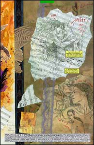 Arte de David Mack para Daredevil #51