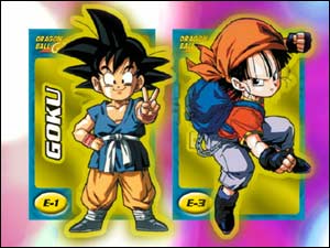 Cards Dragon ball GT, da Abril